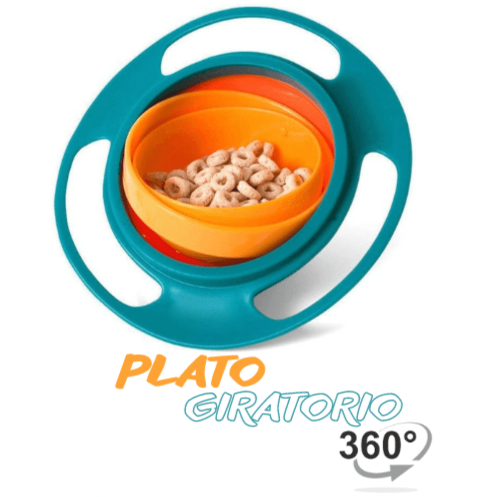 Bowl™ | Plato Antiderrame 360°